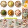 Rechargeable Mini Electric Chopper Vegetable Chopper Cutter